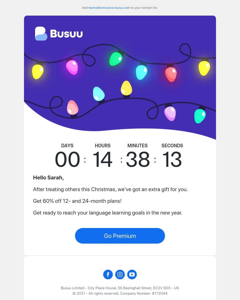 Onboarding on Busuu video screenshot