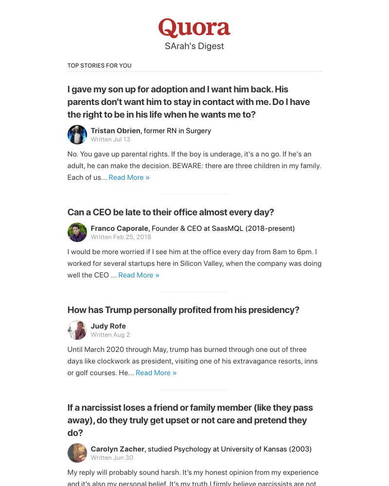 Quora - I gave my son up for adoption and I want him back. His parents don't want him to stay...?