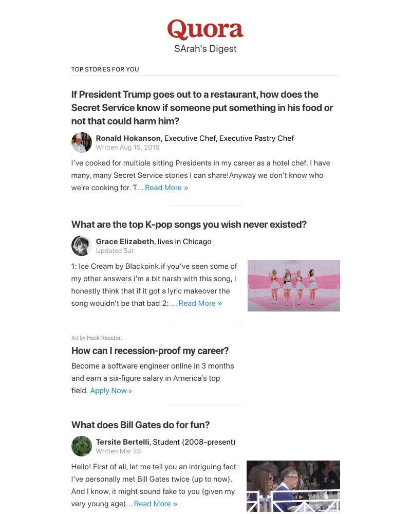 Quora - If President Trump goes out to a restaurant, how does the Secret Service know if some...?