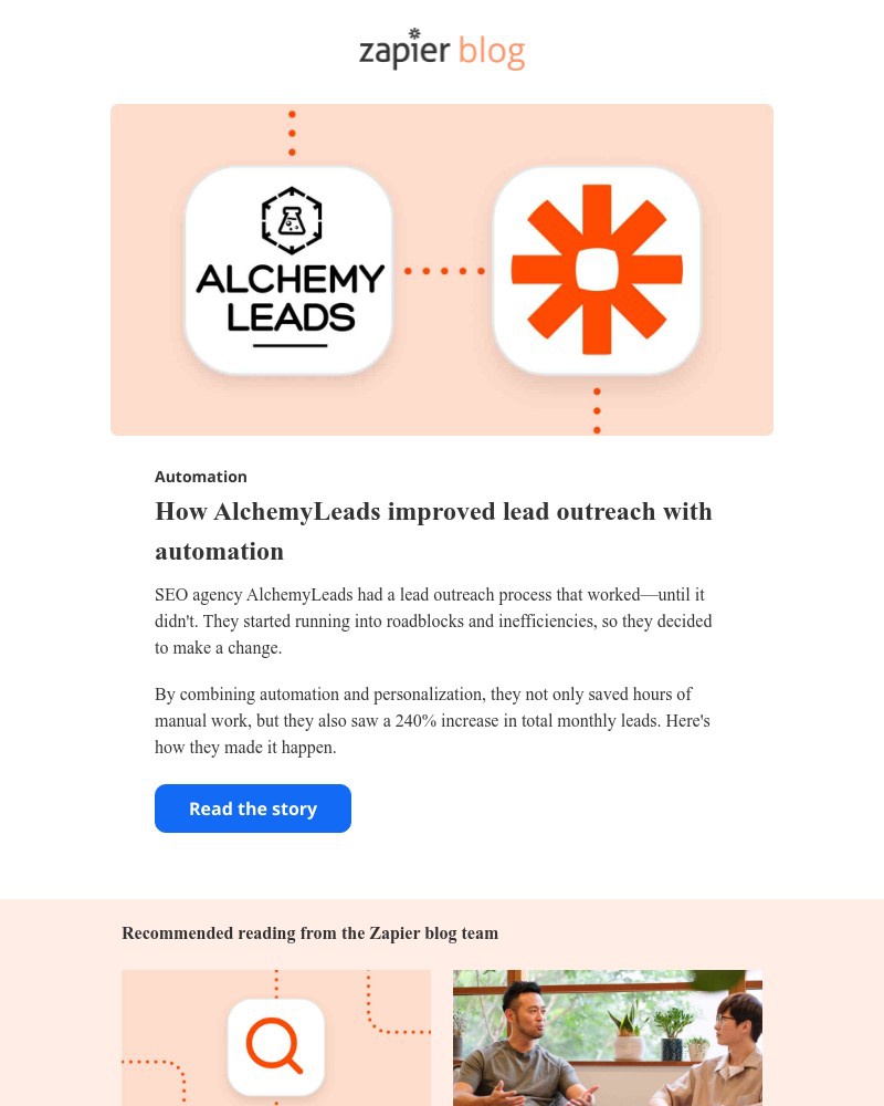 Zapier - Improve your lead outreach