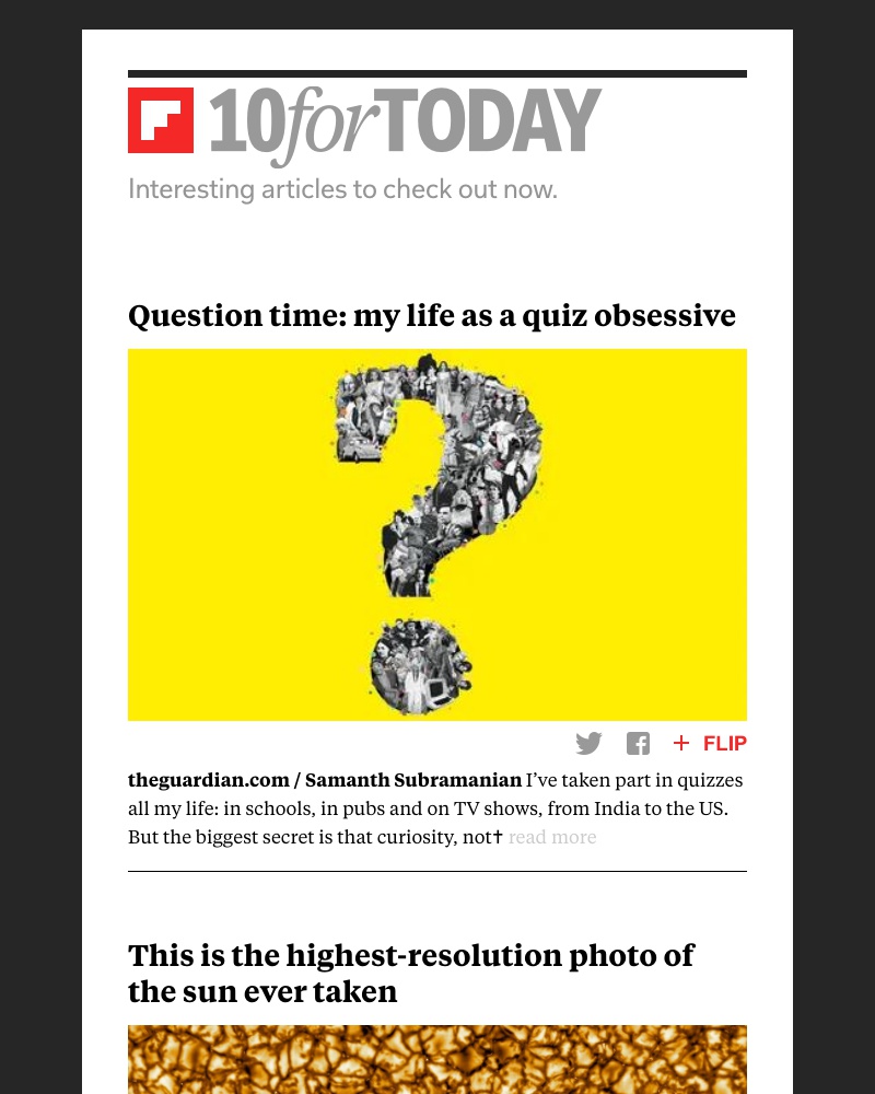 Flipboard - Inside life as a quiz obsessive