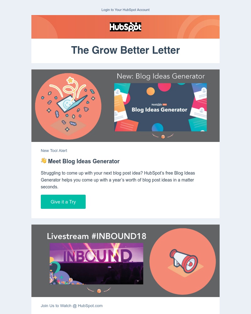 HubSpot CRM - Introducing: Blog Ideas Generator 💡