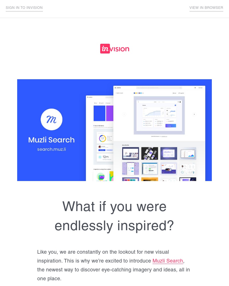 InVision - Introducing: Muzli Search