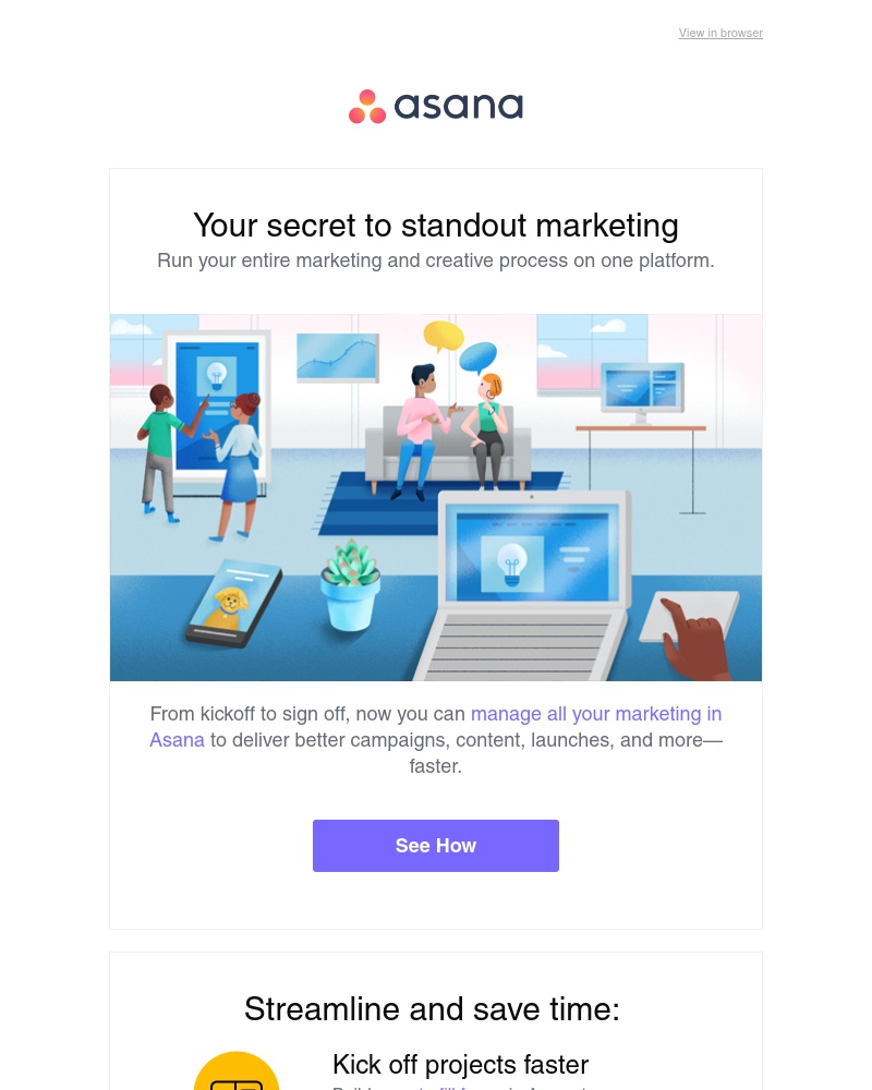 Asana - Introducing new tools for marketing & creative teams