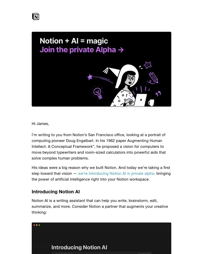 Notion - Introducing Notion AI