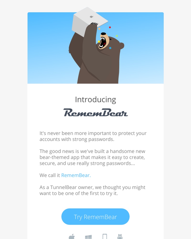  - Introducing RememBear 🎉