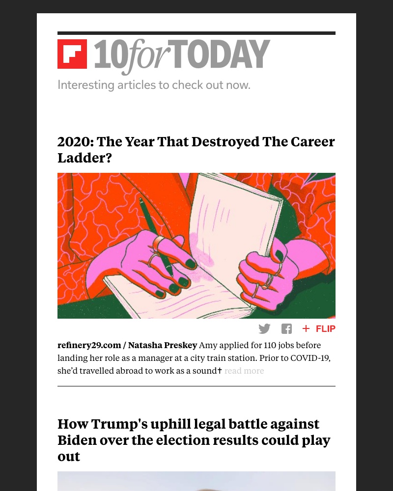 Flipboard - Is 2020 the year that destroyed the career ladder?