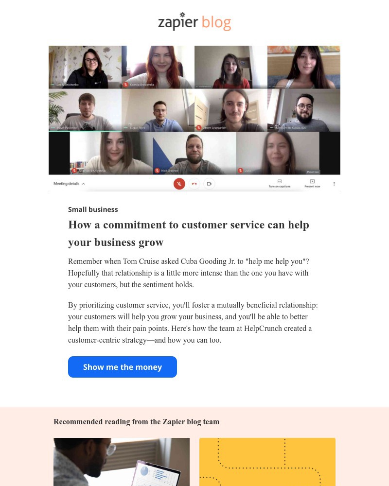 Zapier - Is your business really customer-centric?
