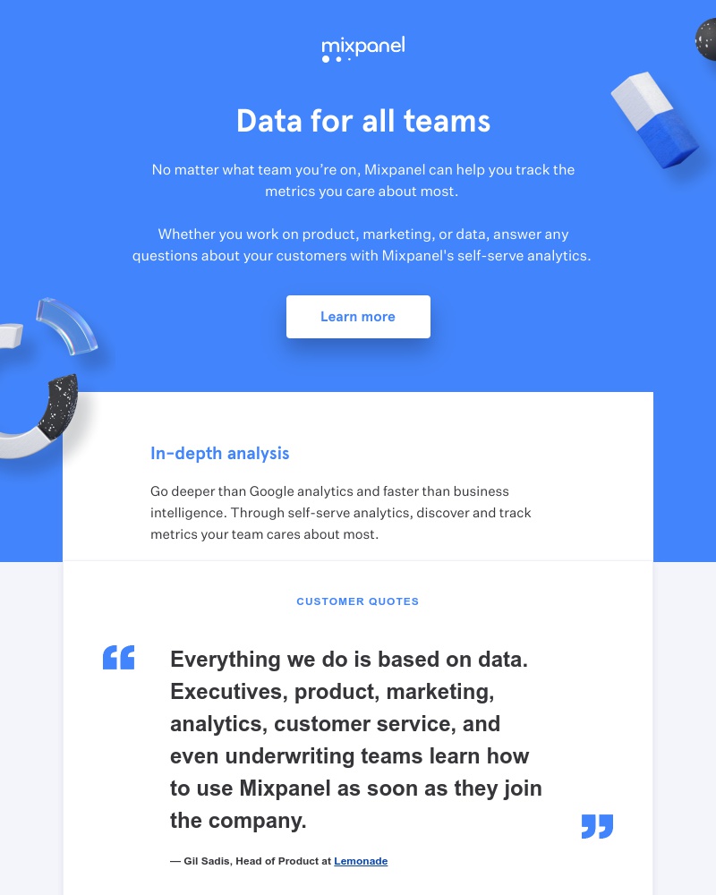 Mixpanel - Is your team data-driven?