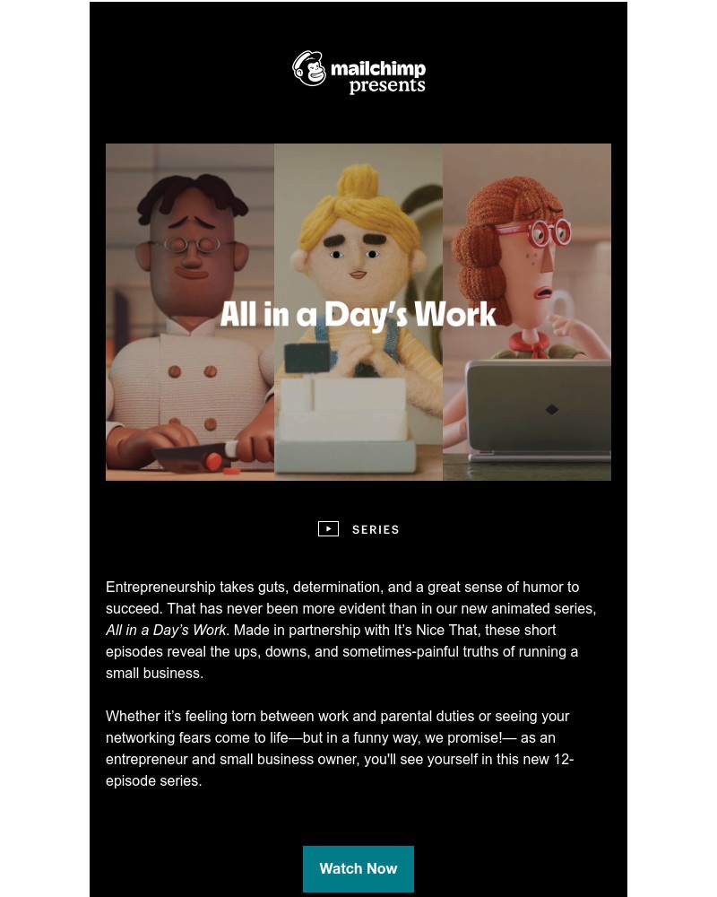 Mailchimp - It takes a sense of humor to be an entrepreneur