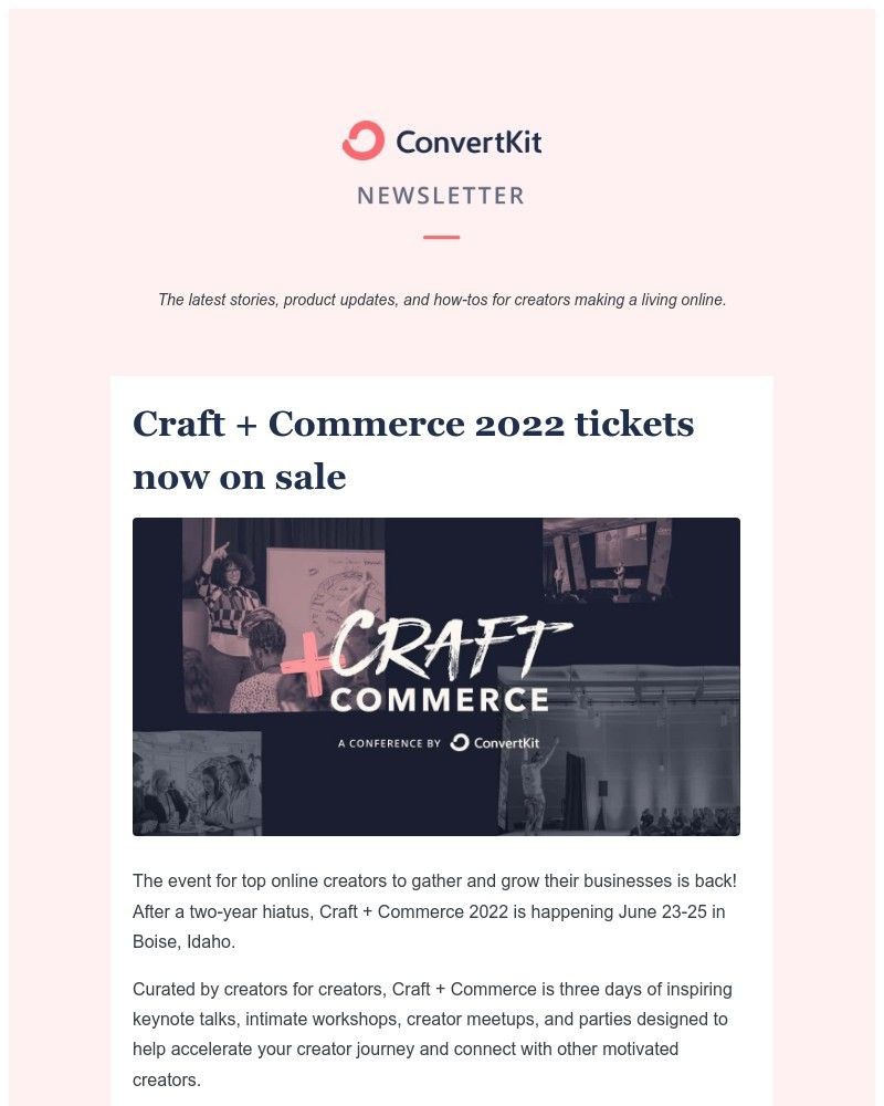 Onboarding on ConvertKit video screenshot