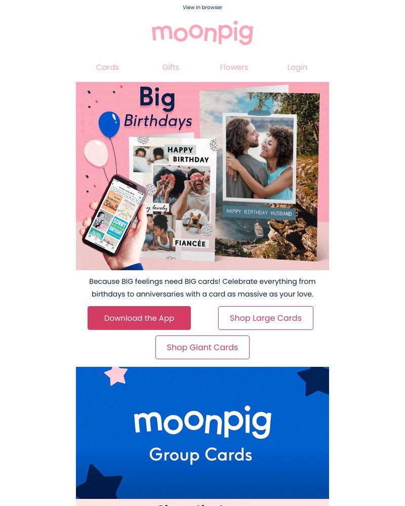 Moonpig - It’s huge!