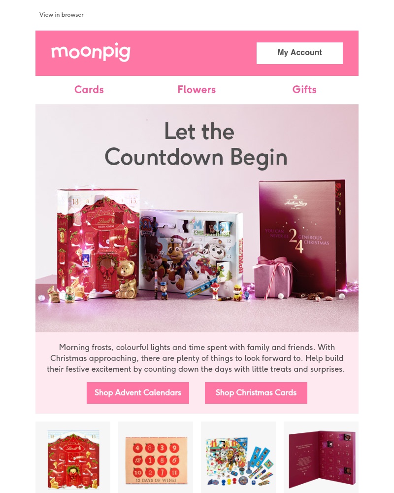 Moonpig - It's OK to get excited now...