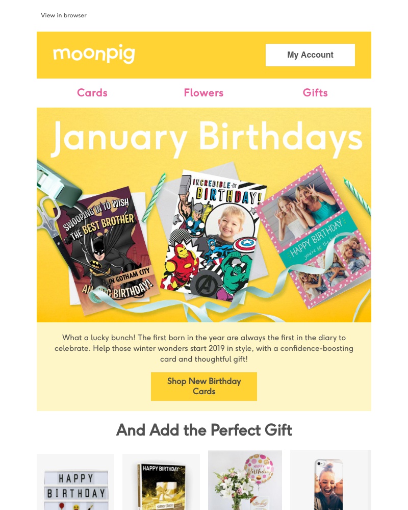 Moonpig - It’s OK to talk about birthdays again! 🙊🎉
