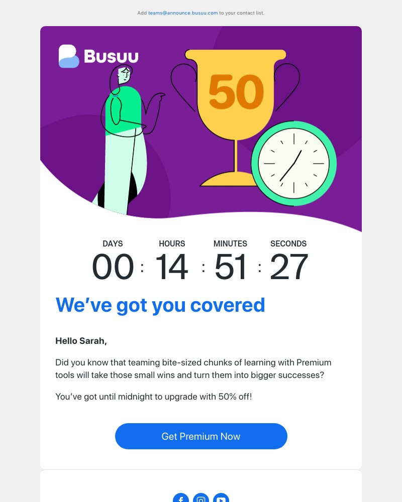 Busuu - It’s time to boost your learning 🚀