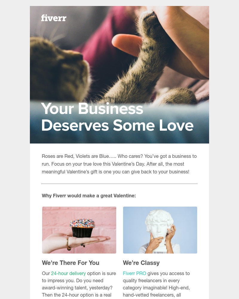 Fiverr - 💖 It’s Valentine's Day - Do What You Really Love
