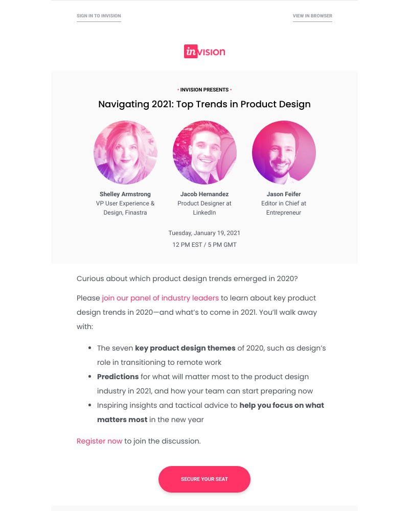 InVision - Join us: Top 2021 product design trends
