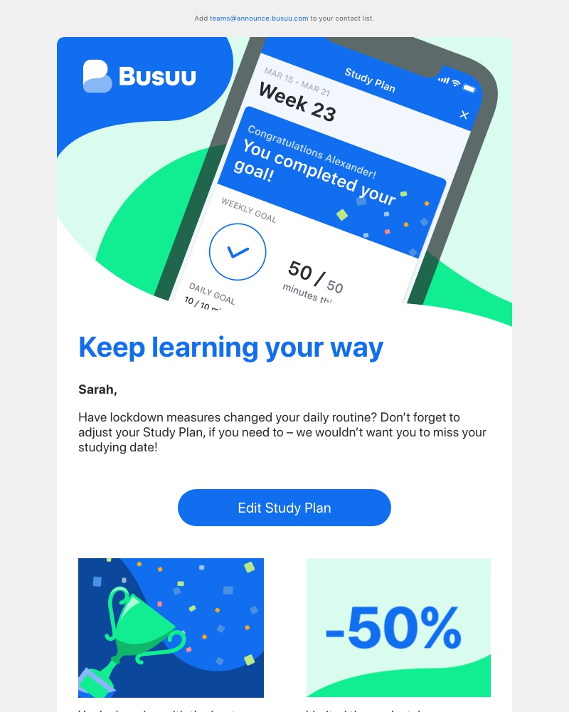 Busuu - Keep entertained with our latest content this month 🙌     