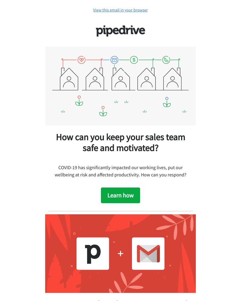 Pipedrive - Keep your sales team safe and motivated