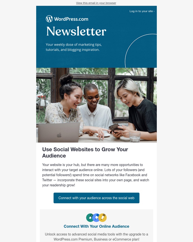 WordPress - Kickstart a new social strategy for your site