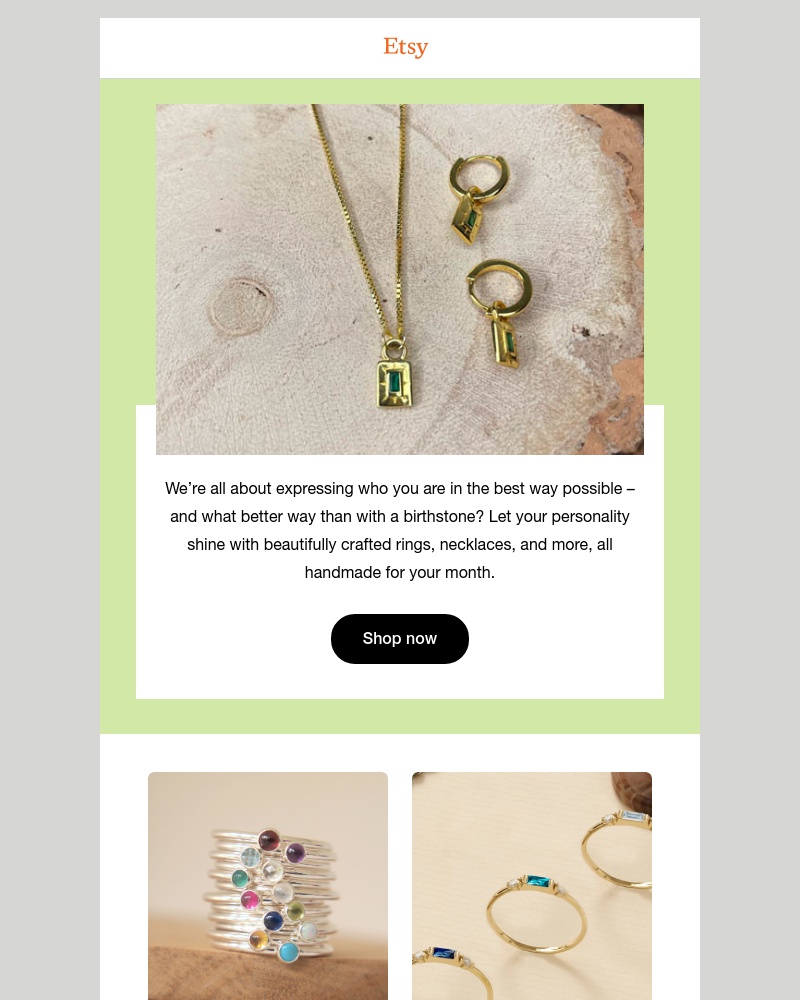 Etsy - Know a gem of a person?