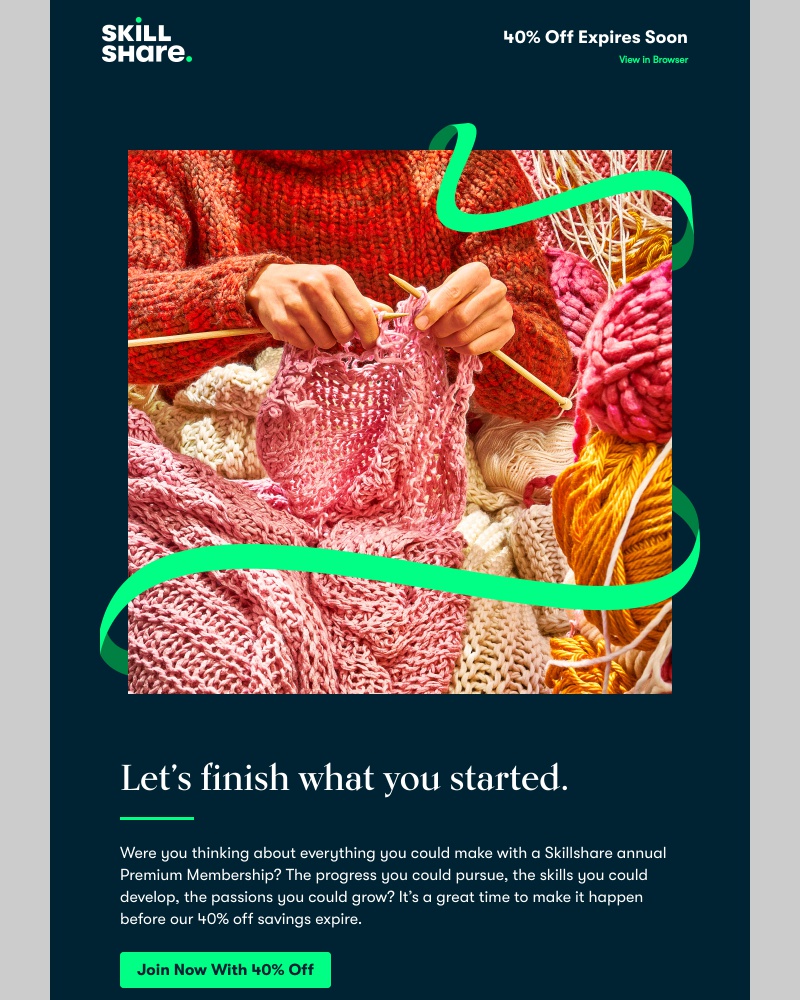 Skillshare - Last Call: Creative Exploration for 40% Off