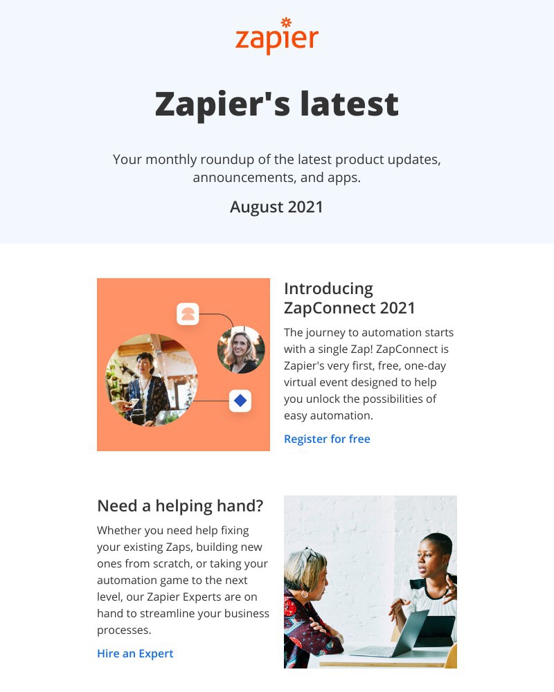 Onboarding on Zapier video screenshot