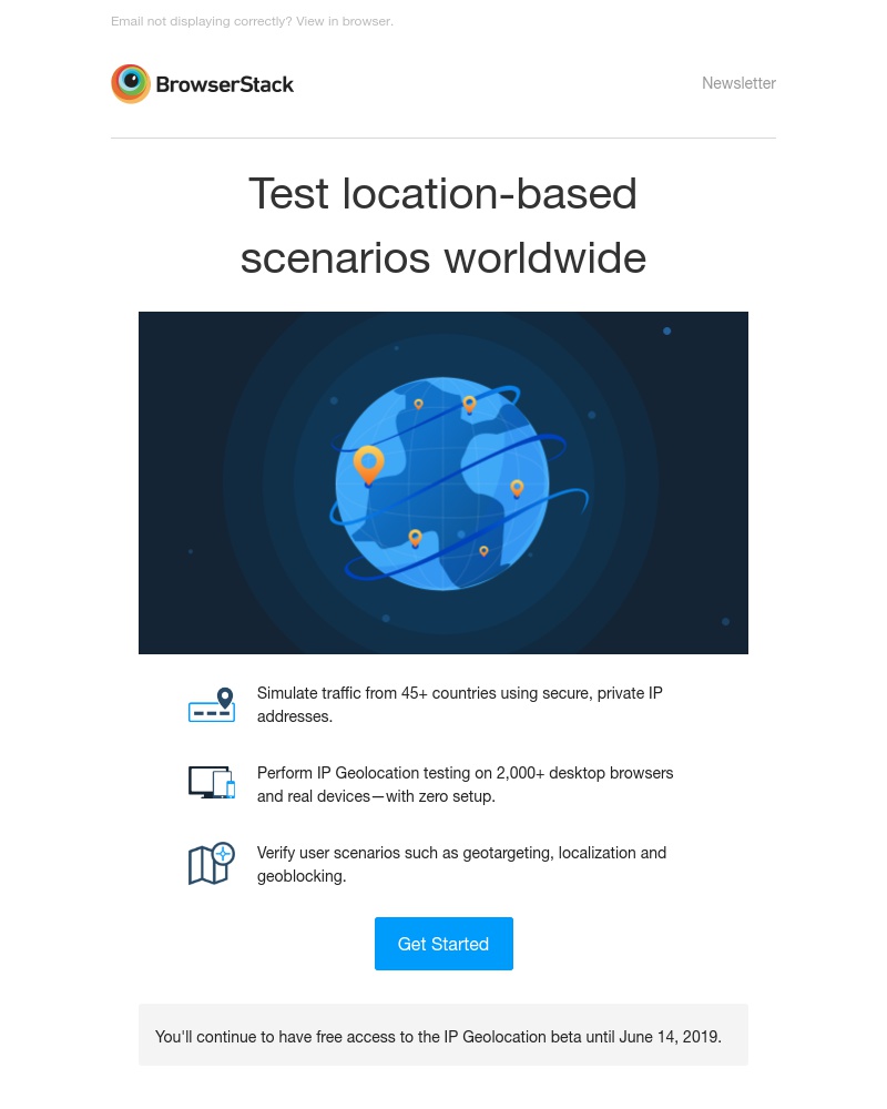  - [Launch] IP Geolocation testing across 45+ countries