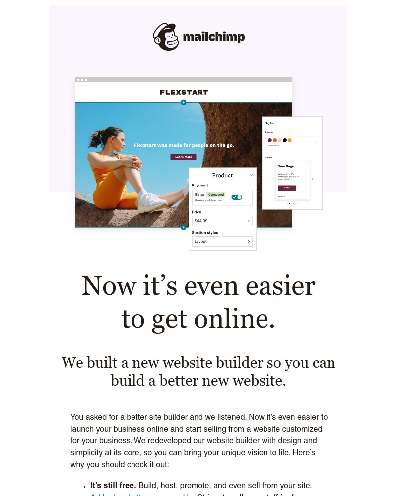 Onboarding on Mailchimp video screenshot