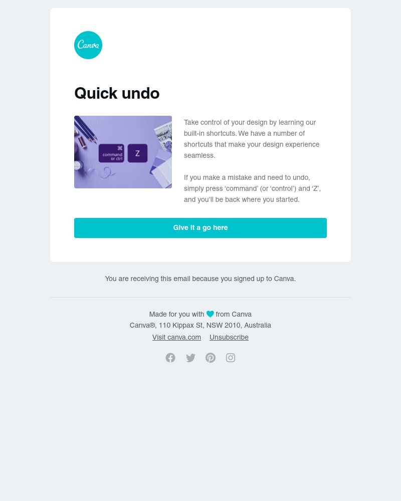 Onboarding on Canva video screenshot