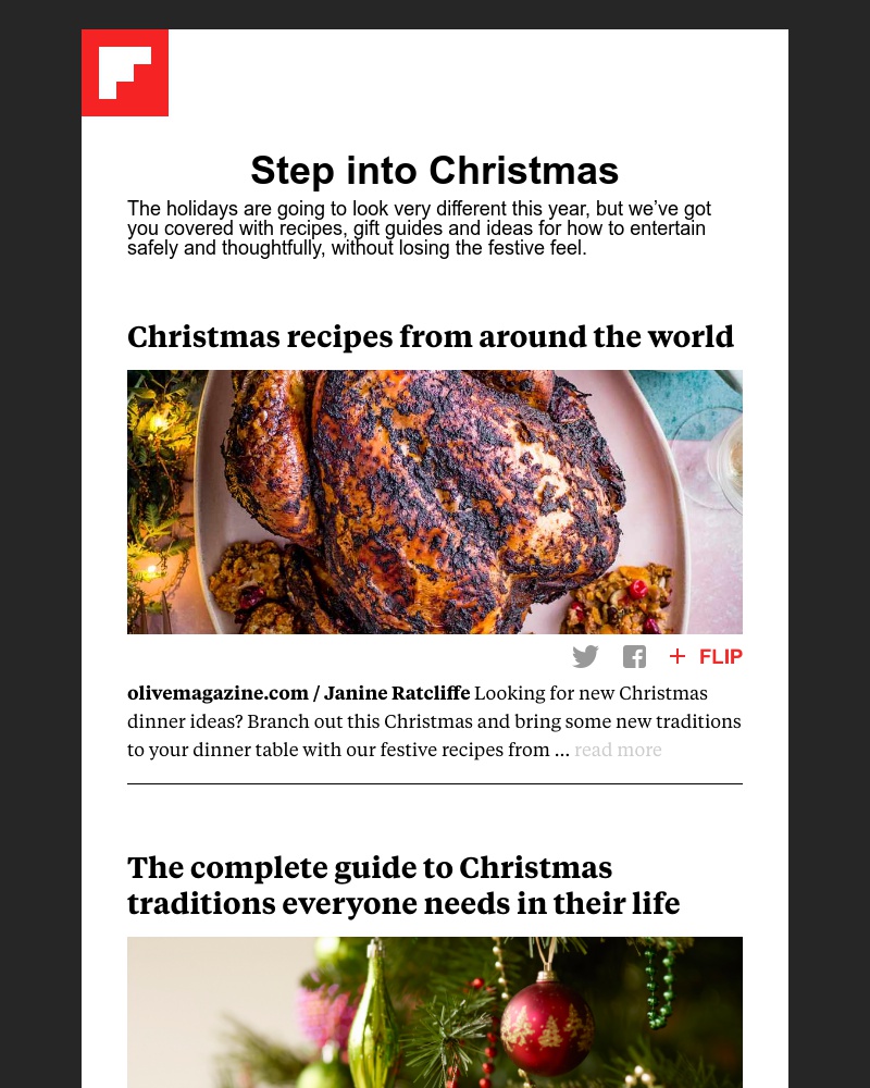Flipboard - Let the festive baking, crafting and TV viewing begin!