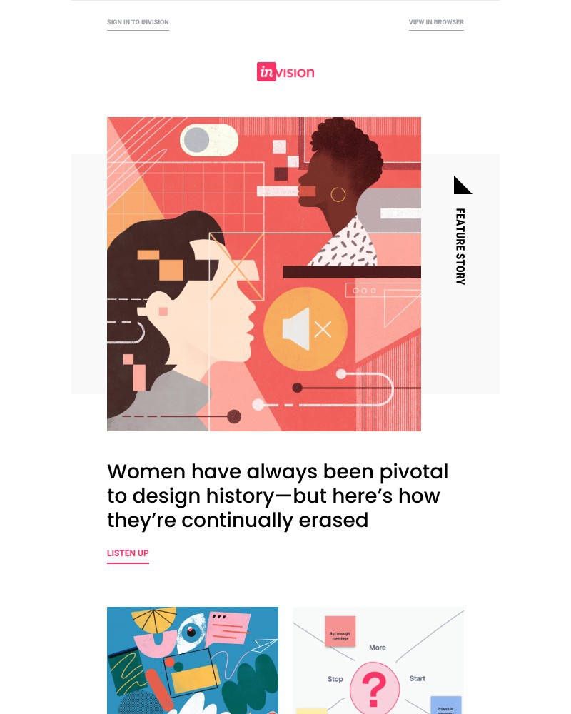 InVision - Lightning round: Name a woman
