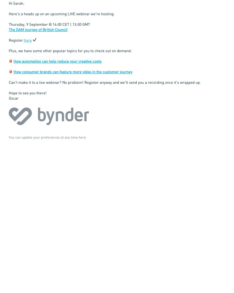 Bynder - [LIVE] Doing DAM right
