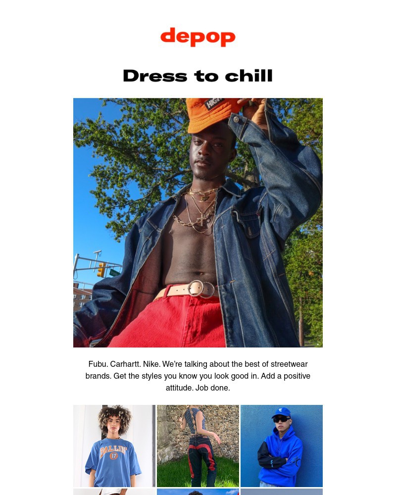 Depop - Look cool without even trying