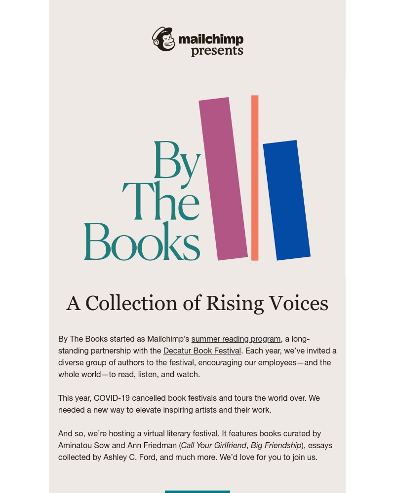Mailchimp - Mailchimp Presents: By The Books