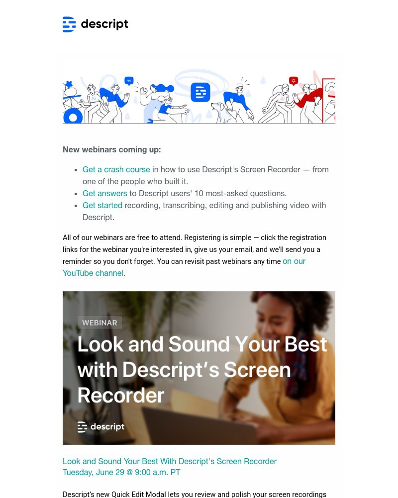 Descript - Make better video, faster
