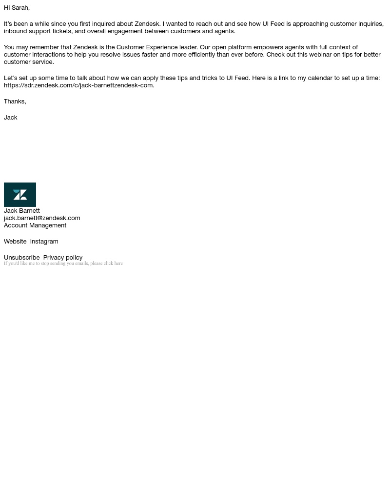 Zendesk - Make Customer Experience your top priority
