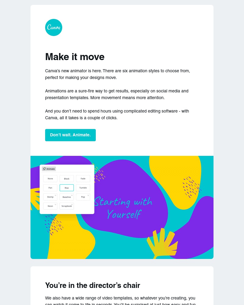 Canva - Make it move with Canva