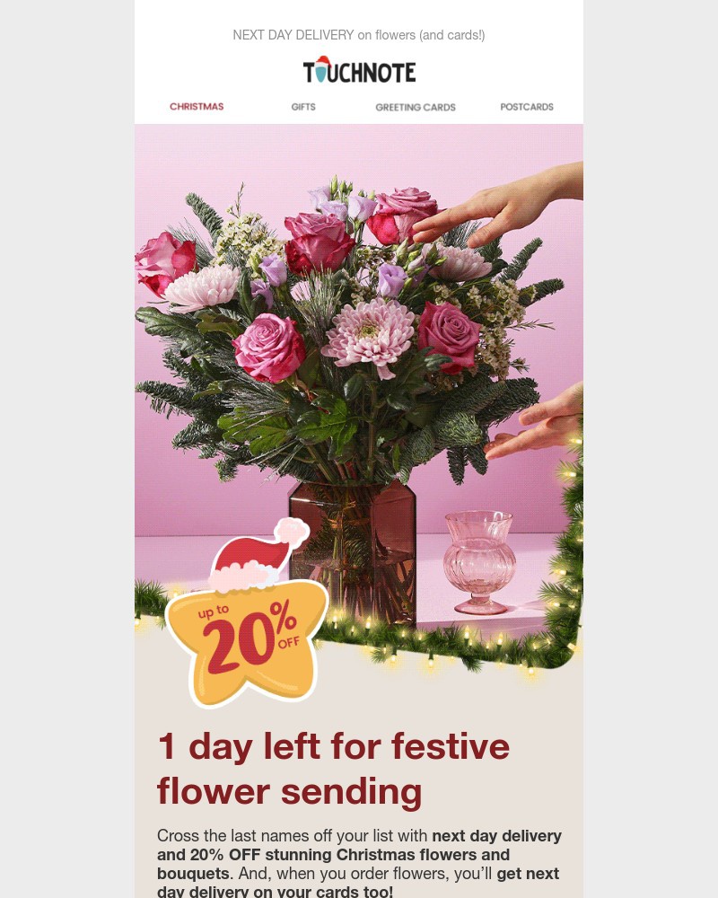 TouchNote - 🌸 Make last minute BEAUTIFUL🌸
