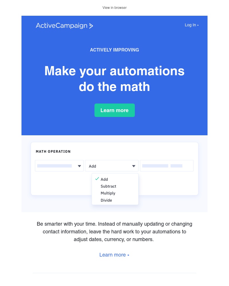  - Make your automations do the math for you