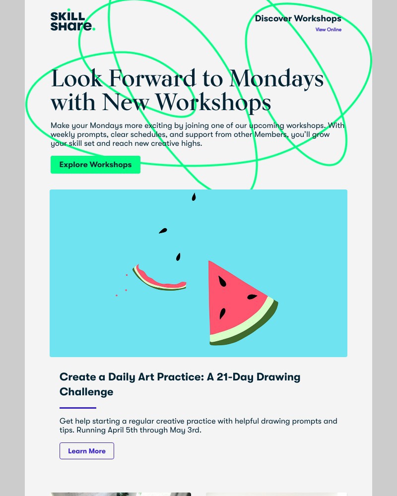 Skillshare - Make your Mondays better