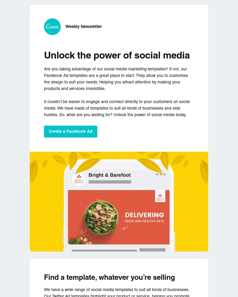Canva - Marketing on social media is easy with Canva