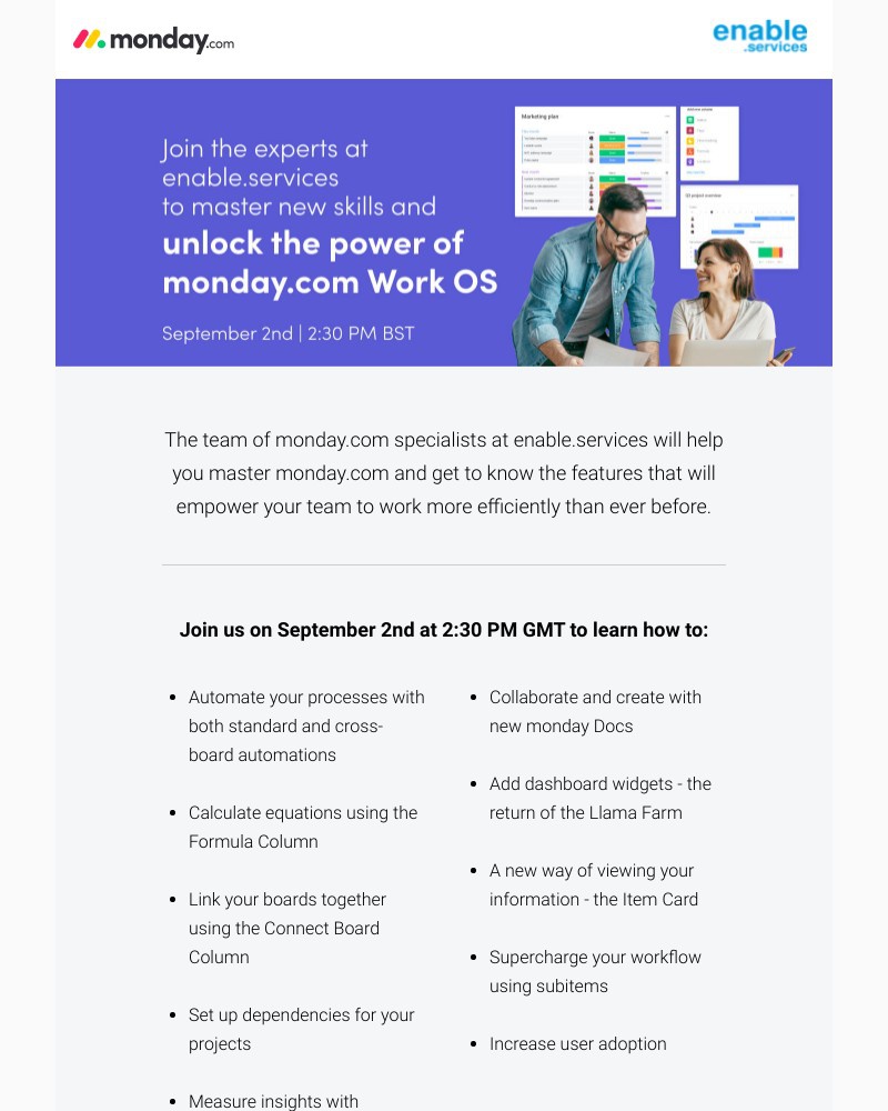 Monday - Master monday.com with our team of experts