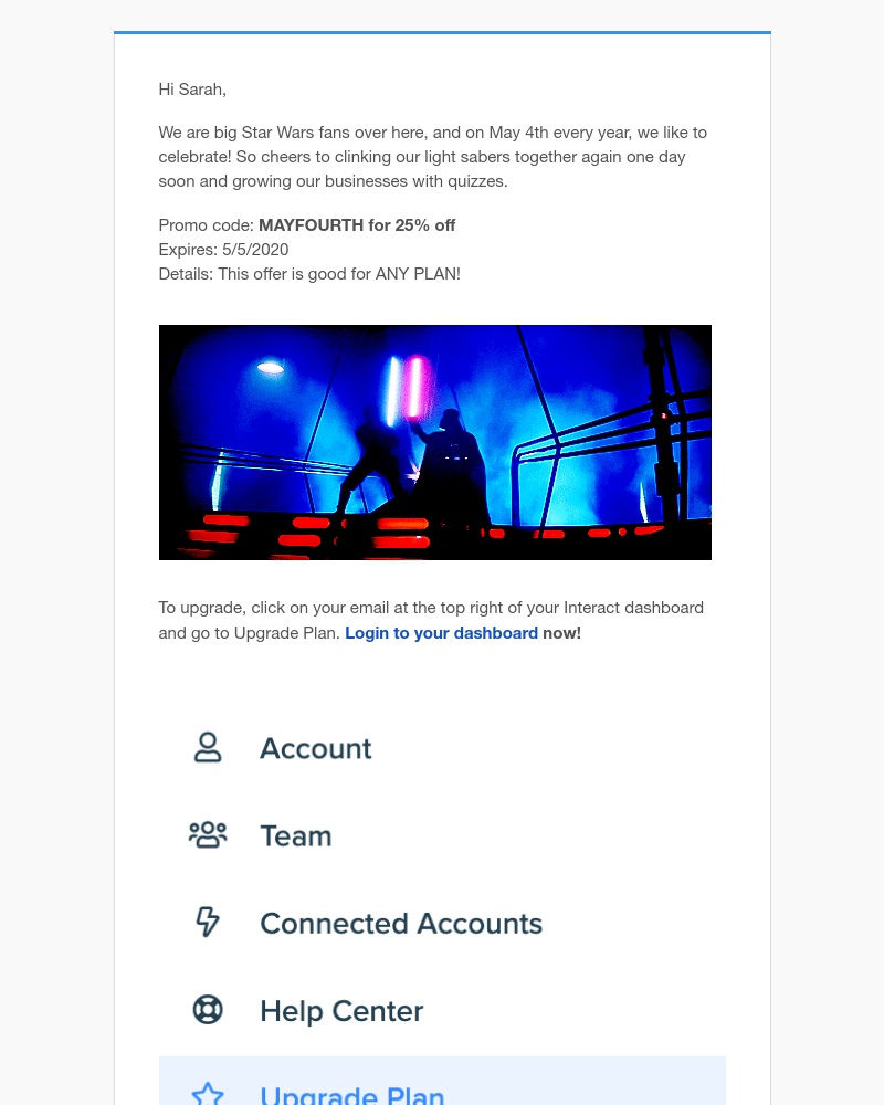 Interact - May the Fourth Be With You!