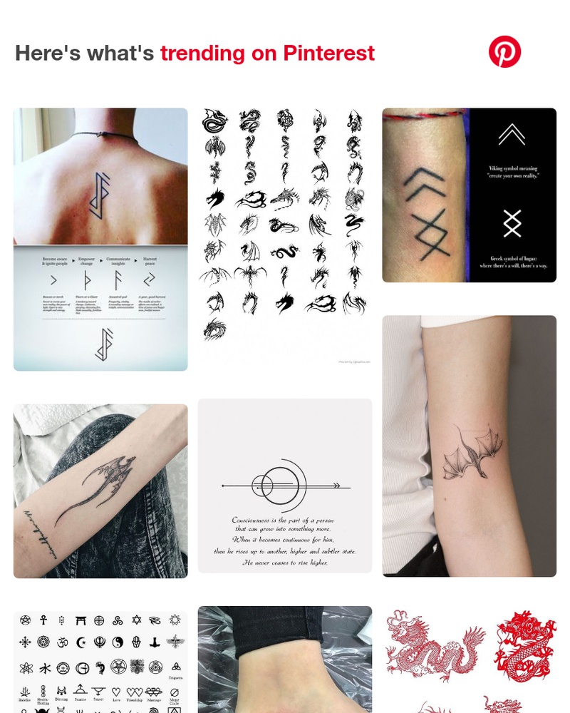 Pinterest - 📌 Meaningful tattoos, Small dragon tattoos and more Pins popular on Pinterest