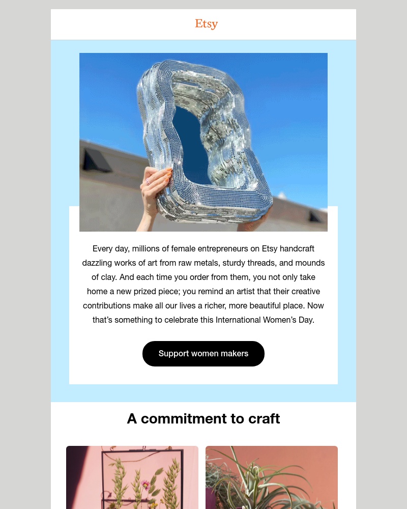 Etsy - Meet the women whose art means business