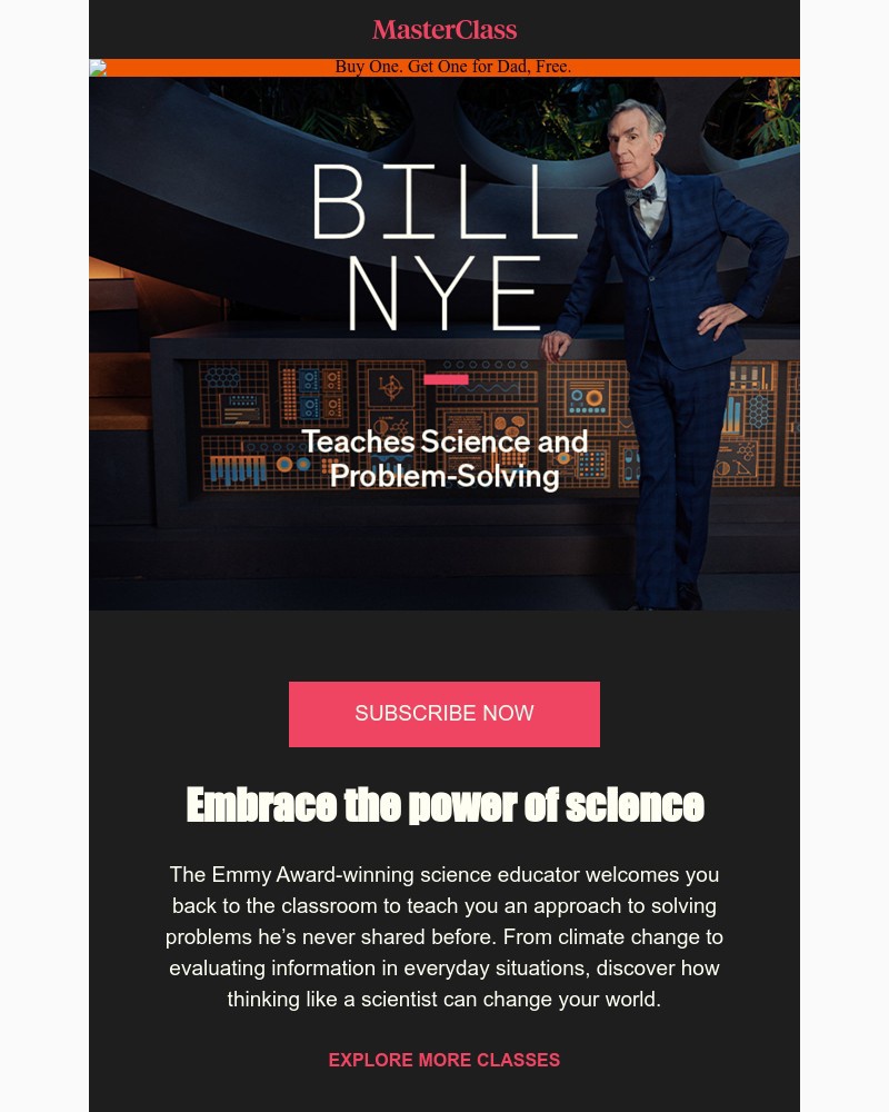  - Meet your new instructor: Bill Nye