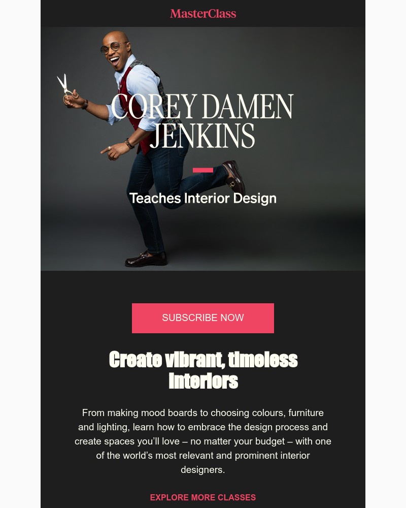  - Meet your new instructor: Corey Damen Jenkins