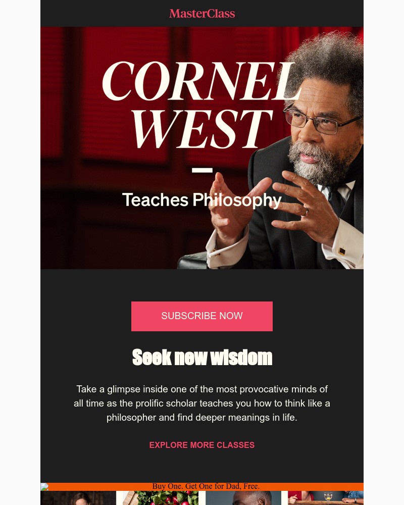  - Meet your new instructor: Cornel West