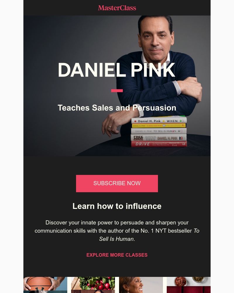  - Meet your new instructor: Daniel Pink
